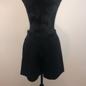 Black High Waisted Shorts